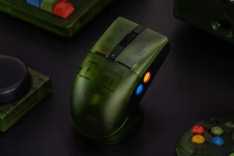 8BitDo Retro R8 Mouse - Xbox E - Retro Gaming Xbox Controller ulasan dan harga