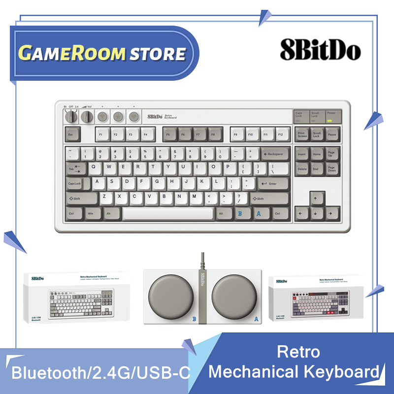 8Bitdo Retro Mechanical Keyboa - Retro Gaming Realm ulasan dan harga