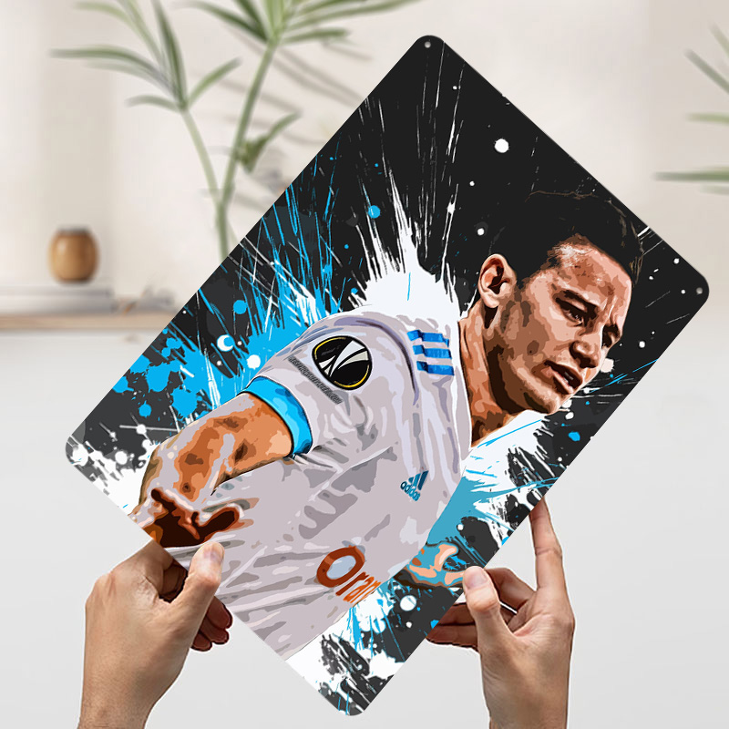 Florian Thauvin Painting Metal - Retro Gaming At ulasan dan harga