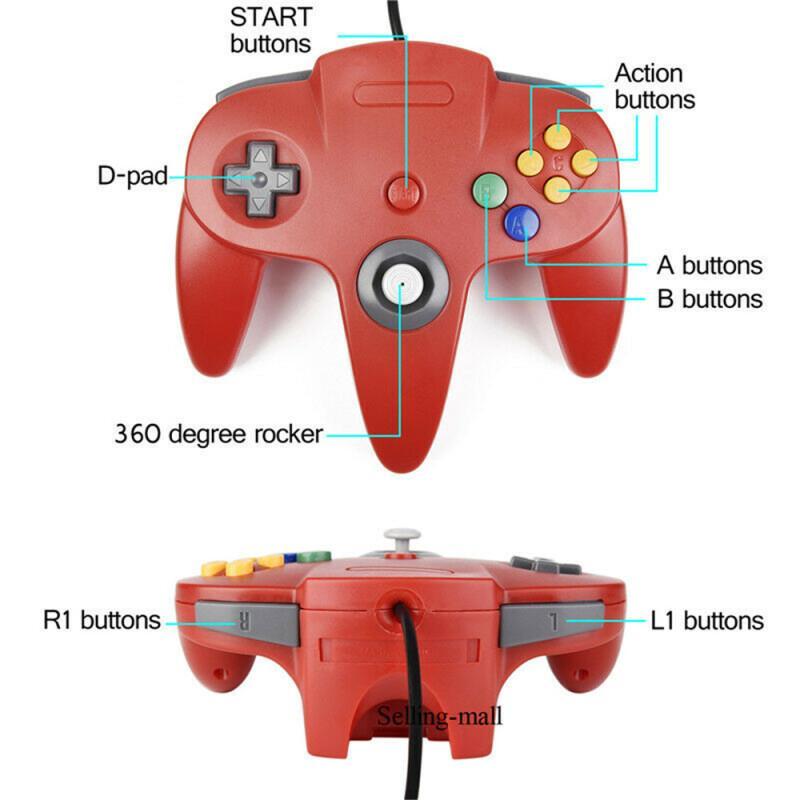 N64 Controller Classic USB Wir - Retro Gaming Realm ulasan dan harga