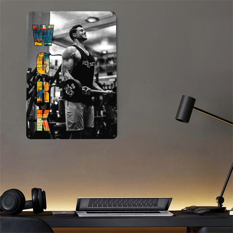 GYM Tin Poster Customized Wall - Retro Gaming Bar ulasan dan harga
