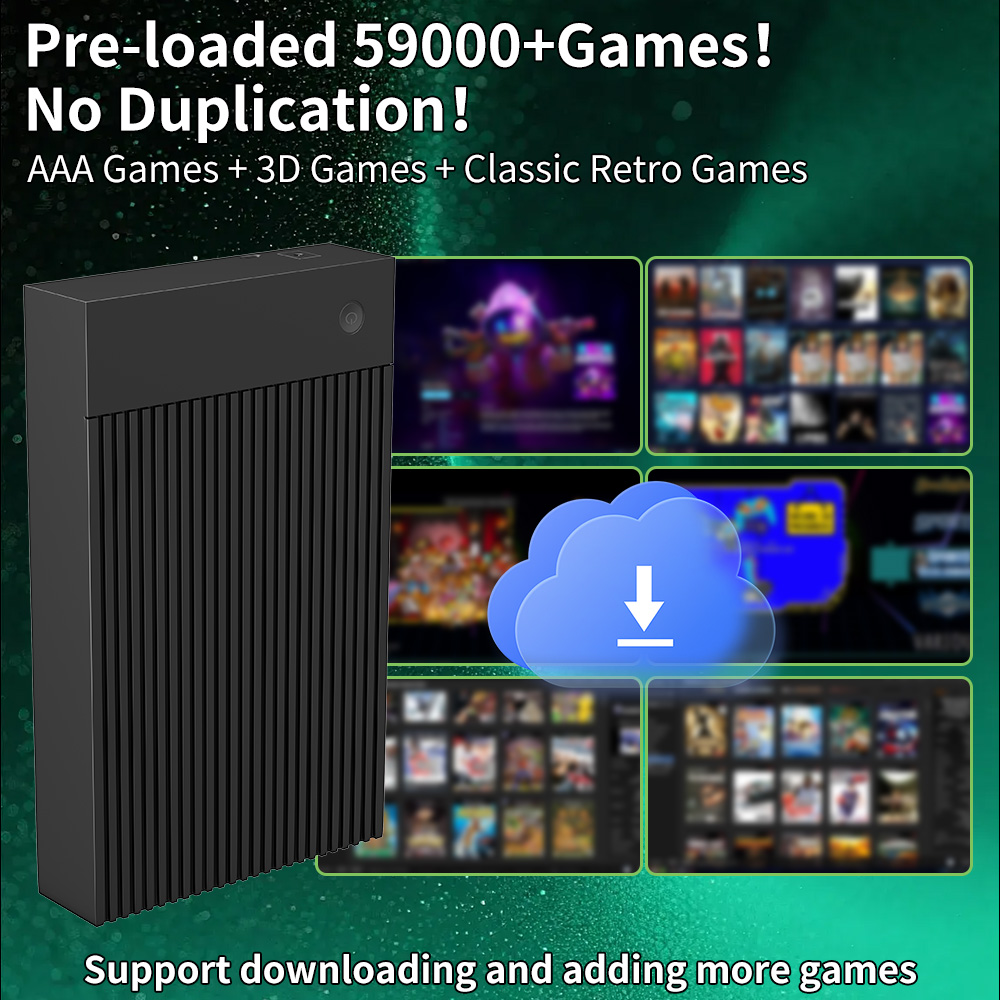 Hyper Base MIX 4T Retro HDD 59 - Retro Gaming Box ulasan dan harga