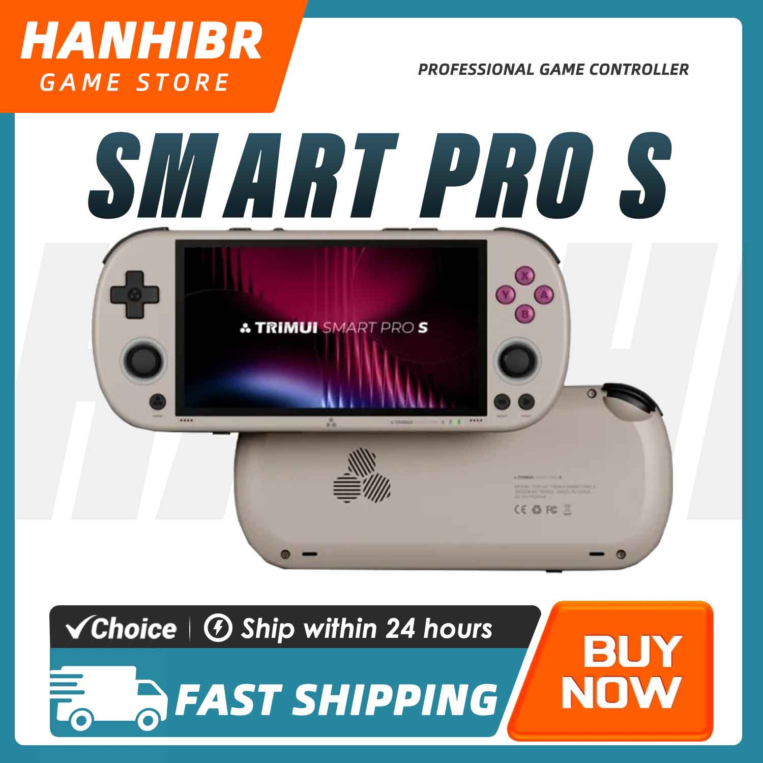 Trimui Smart Pro S TG5050 Hand - Retro Gaming Linux ulasan dan harga